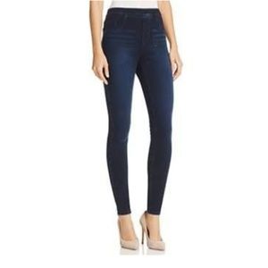 Spanx Cropped Denim Slimming Leggings Size Small